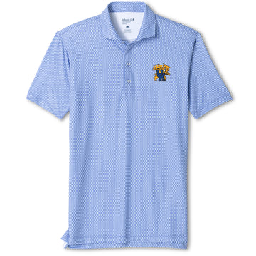 University of Kentucky Hex Performance Jersey Polo in Royal by Johnnie-O