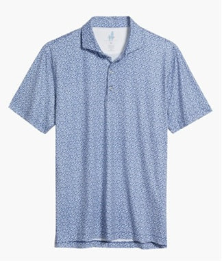 Four Leaf Featherweight Performance Polo in Lake by Johnnie-O