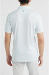Barbacoa Printed Performance Jersey Polo in Cilantro by Johnnie-O