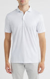 Torres Performance Jersey Polo in White by Johnnie-O
