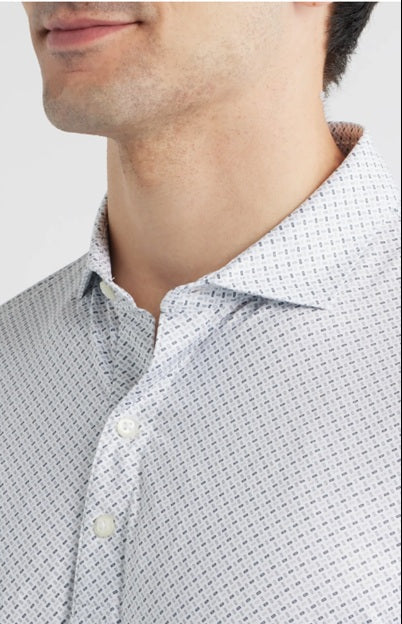 Ralph Featherweight Performance Polo in White by Johnnie-O