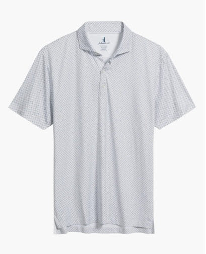 Ralph Featherweight Performance Polo in White by Johnnie-O