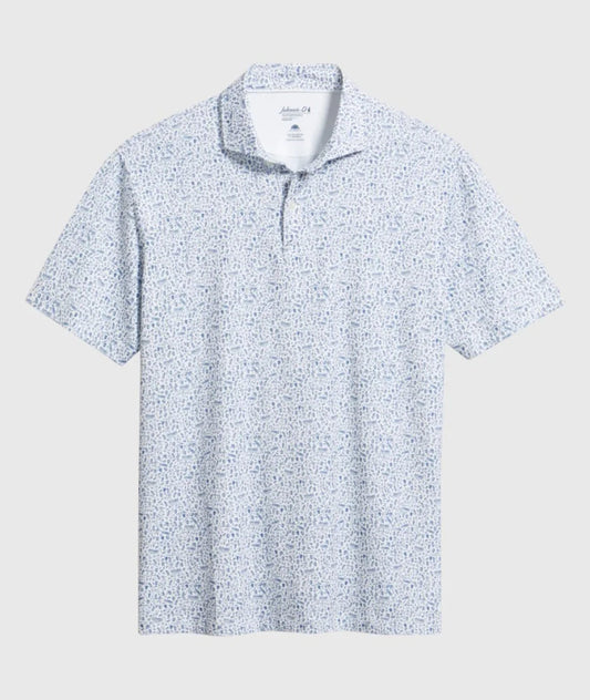 Rally Cap Performance Jersey Polo in Midnight Navy by Johnnie-O