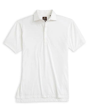 Elba Top Shelf Polo in White by Johnnie-O