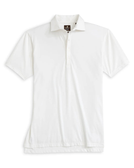 Elba Top Shelf Polo in White by Johnnie-O