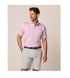 Lyndon Striped Polo in Voodoo by Johnnie-O