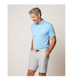 Huron Solid Featherweight Performance Polo in Biarritz by Johnnie-O