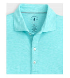 Maddox Solid Top Shelf Performance Polo in Caicos by Johnnie-O