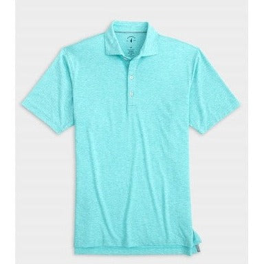 Maddox Solid Top Shelf Performance Polo in Caicos by Johnnie-O