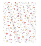 Shaken Printed Featherweight Performance Polo in White by Johnnie-O