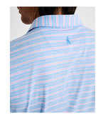 Zayn Striped Prep-Formance Jersey Polo in Maliblu by Johnnie-O