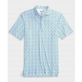 Vern Printed Jersey Performance Polo in Maliblu by Johnnie-O