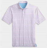 Warwick Striped Featherweight Performance Polo in Maliblu by Johnnie-O