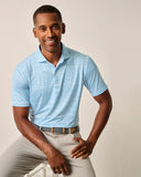 Warwick Striped Featherweight Performance Polo in Riviera by Johnnie-O