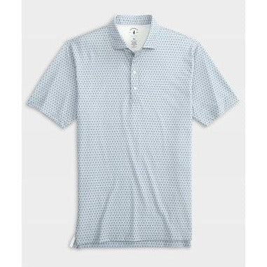 Franco Printed Top Shelf Performance Polo in Seal by Johnnie-O