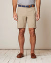 Mulligan Performance Woven Shorts in Light Khaki by Johnnie-O