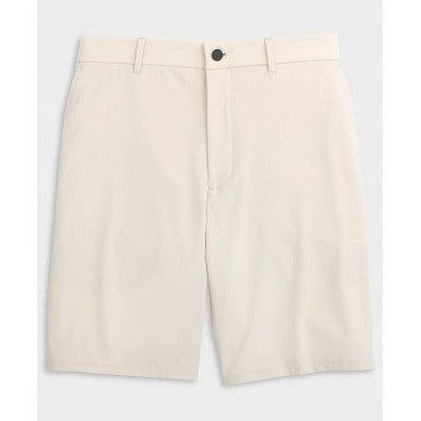 Mulligan Performance Woven Shorts in Stone by Johnnie-O