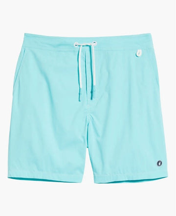 Arcata Half Elastic 7" Surf Shorts in Baluga by Johnnie-O