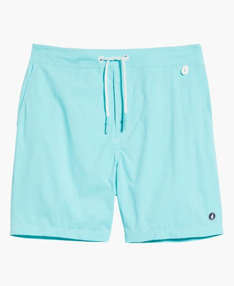 Arcata Half Elastic 7" Surf Shorts in Baluga by Johnnie-O