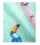 Birds of Paradise Half Elastic 7" Surf Shorts in Seafoam by Johnnie-O