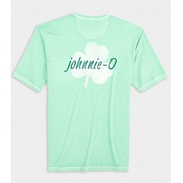 Shamrock Graphic T-Shirt in Spearmint by Johnie-O