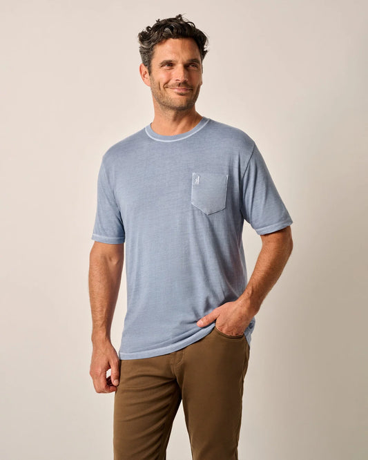 Dale 2.0 Pocket T-Shirt in Navy by Johnnie-O