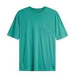 Blue Hawaiian Graphic T-Shirt in Seaglass by Johnie-O