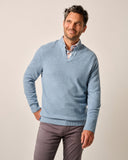 Esteban Johnny Collar Sweater in Breeze by Johnnie-O