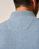 Esteban Johnny Collar Sweater in Breeze by Johnnie-O