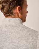 Denalis Double-Zip Fleece Vest in Light Gray by Johnnie-O