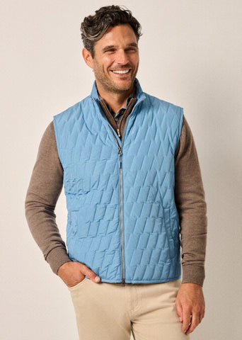 Belfry Quilted Puffer Vest in Arrow by Johnnie-O