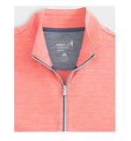 Caleb Performance 1/4 Zip Vest in Sun Kissed by Johnnie-O