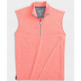 Caleb Performance 1/4 Zip Vest in Sun Kissed by Johnnie-O