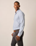 Shay Performance Button Up Shirt in Navy by Johnnie-O