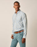 McArthur Performance Button Up Shirt in Sequoia by Johnnie-O