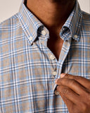 Scotty Performance Button Up Shirt in Navy by Johnnie-O