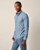 Tally Hangin' Out Performance Button Up Shirt in Victory by Johnnie-O