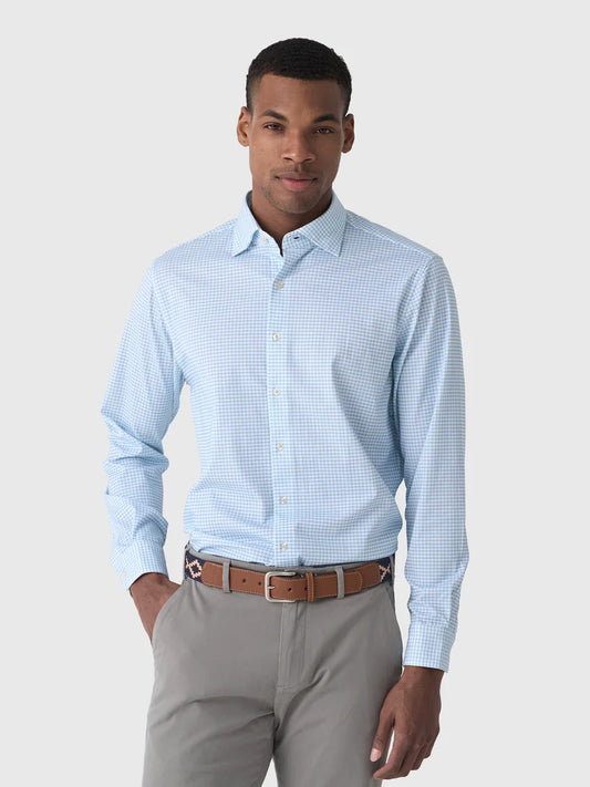 Albro Top Shelf Button Down in Navy by Johnnie-O