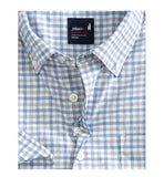 Rylen Performance Button Up Shirt in Wake by Johnnie-O