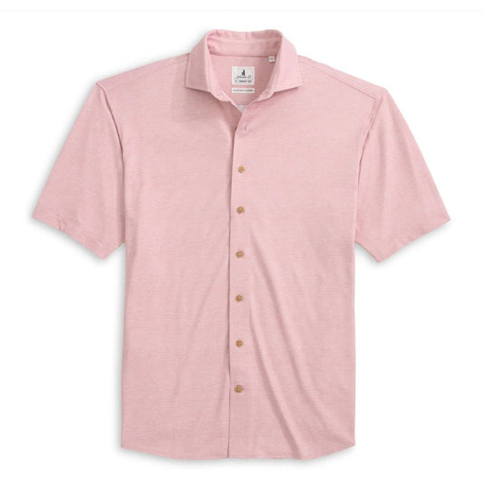 Breck Hangin' Out Button-Up Shirt in Red Snapper by Johnnie-O