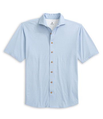 Augustine Short Sleeve Hangin' Out Button Down Shirt in Kona by Johnnie-O