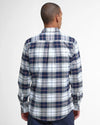Kyeloch Tailored Long-Sleeved Shirt in Riverstone Tartan by Barbour