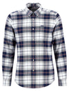 Kyeloch Tailored Long-Sleeved Shirt in Riverstone Tartan by Barbour