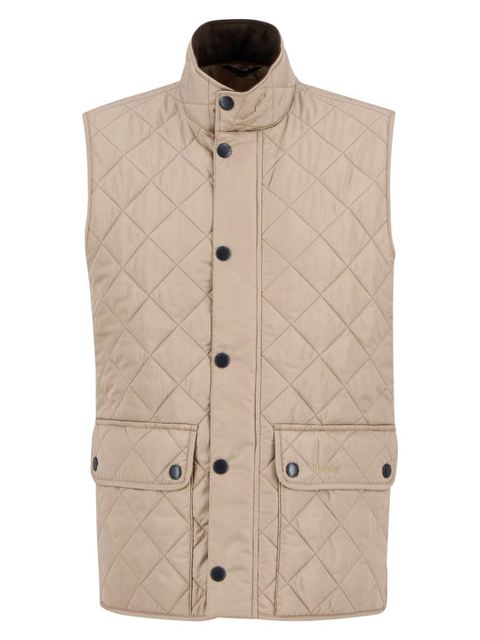 Lowerdale Gilet in Washed Stone by Barbour