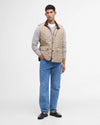 Lowerdale Gilet in Washed Stone by Barbour