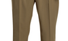 Super 120's Gabardine Pleated Manchester Dress Pant in Saddle by Ballin