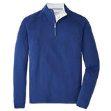 drirelease Natural Touch Quarter-Zip in Atlantic Blue by Peter Millar