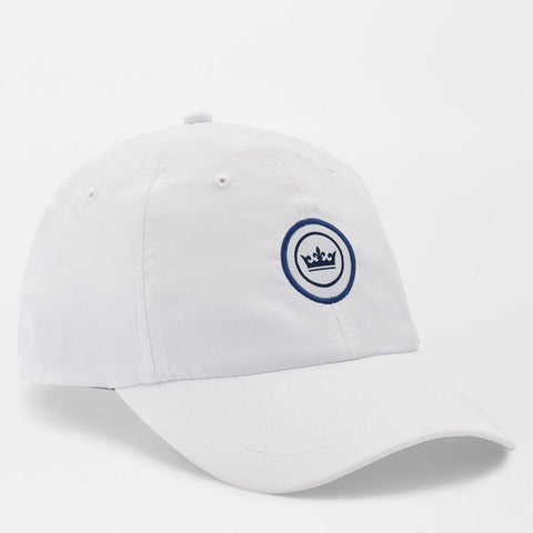 Crown Seal Performance Hat in White by Peter Millar