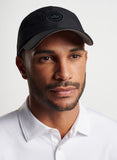 Crown Seal Performance Hat in Black by Peter Millar