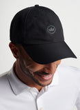 Crown Seal Performance Hat in Black by Peter Millar